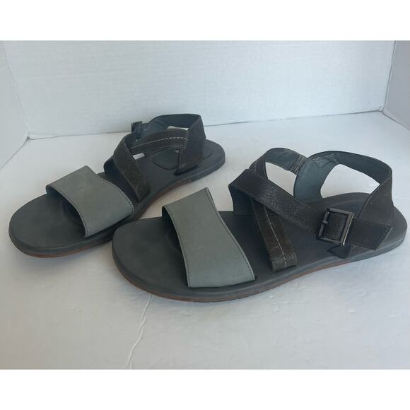 UGG AUSTRALIA MEN’S TUSTIN GRAY SANDALS 1004075 SANDALS SZ 13 - Picture 1 of 9